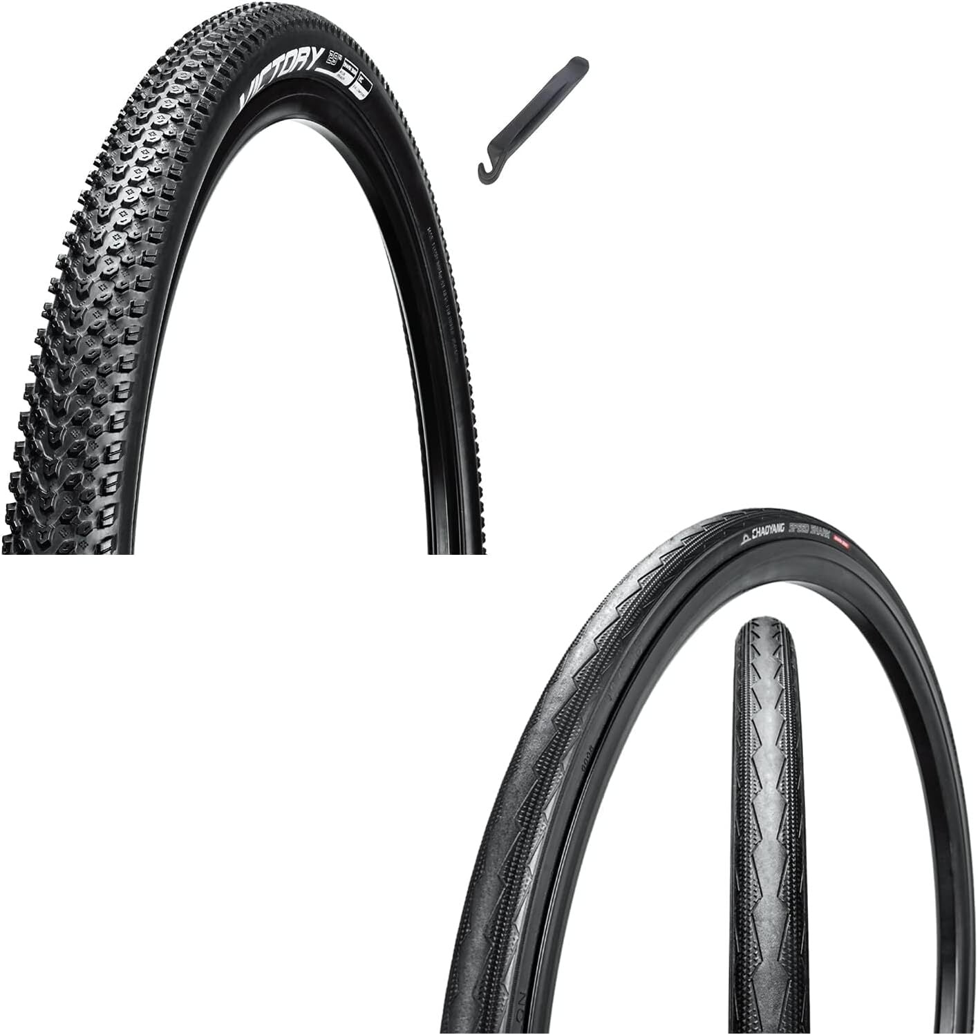 Chao Yang Mountain Bike Tire Replacement Kit 26"×1.95 Road Bike Tire