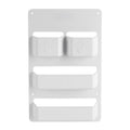 Space Saving Rv Toilet Storage Box With Multiple Compartments For For