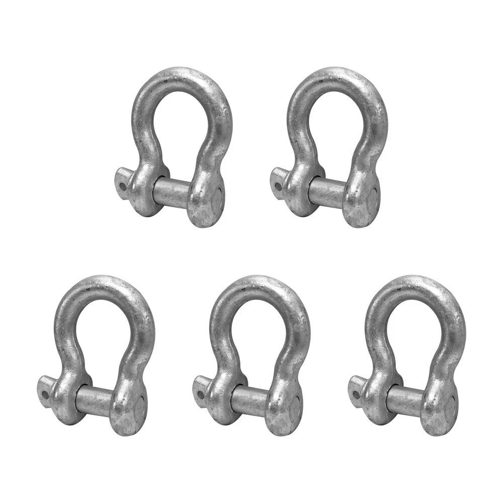 Drop Forged 6500 Lbs D Ring 5/8" Screw Pin Anchor Shackle Galvanized