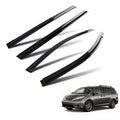Window Visors Rain Guards Deflector for Toyota Sienna 2011-2020 Outside Mount
