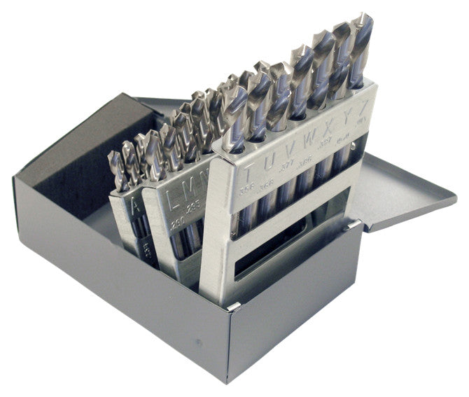 Chicago Latrobe 26pc LETTER Drill Bit Set
