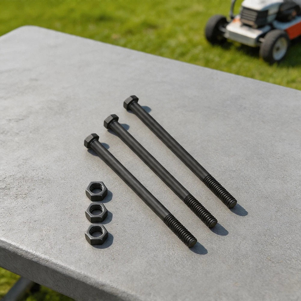 3-pack Spindle Bolt And Nut Kit For Midsize For Mowers 04001-41