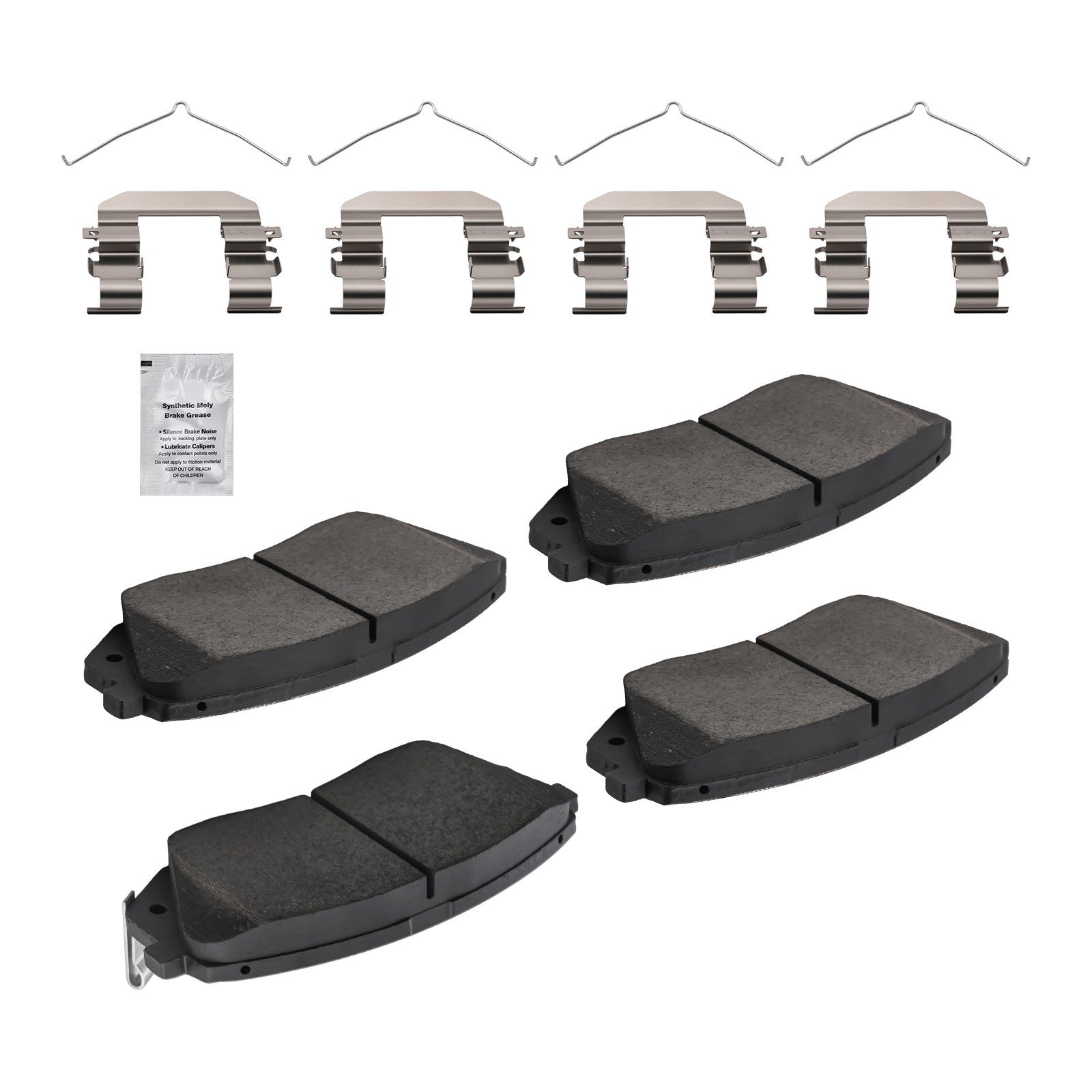 Front Brake Pads Kit for Hyundai Kona Electric 2021-2024 P1826 D1826