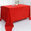 Velveteen Red Tablecloth Thickened 1 6 X 2 M For Exhibitions And