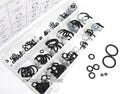 225pcs O-Ring Rubber Assortment SAE Kit Tools Hydraulics Air Gas HVAC NEW