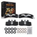 Front L&amp;R Brake Pads Kit for GMC Savana 1500 2500 1996-2002/Safa<wbr/>ri 1990-2002
