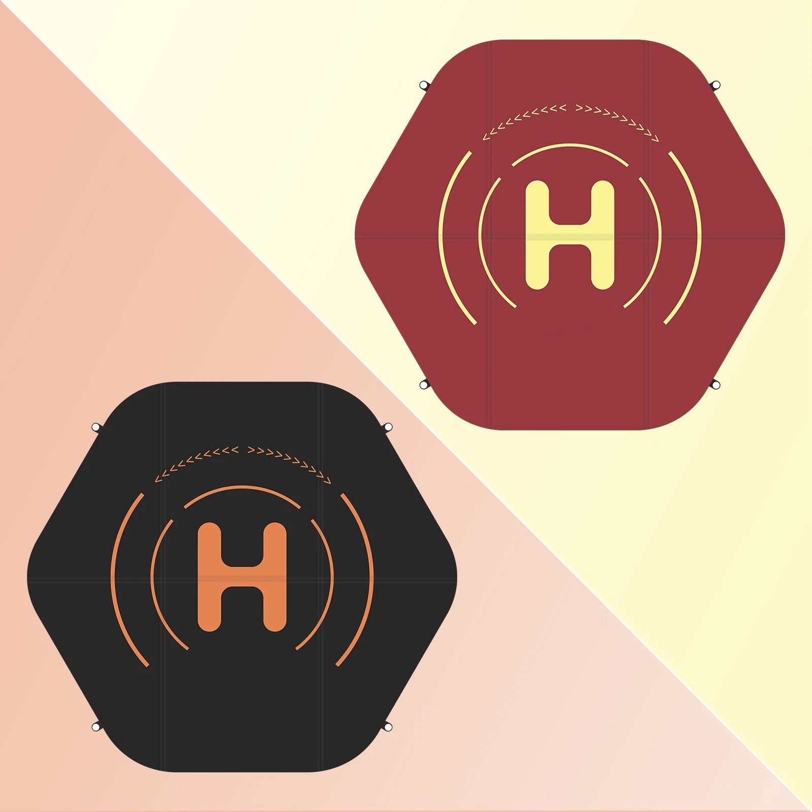 60cm Foldable Parking Apron Landing Pad Launch Helipad For Dji Avata