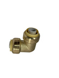 XFITTING 3/4" x 3/4" Push Fit Elbow Fittings 1 Pack