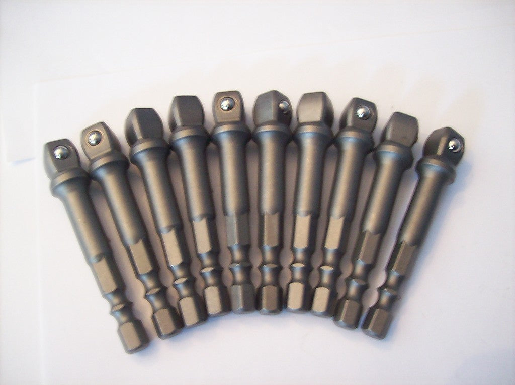10 WOBBLE POWER EXTENSION BARS DRIVER BITS 3/8" BSPPEB3Opens in a new window or 