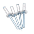 1/8" M3.2 Aluminum Dome Open End Blind Rivet Pop Din 7337 Iso 15977