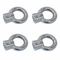 1" T316 Stainless Steel Lifting Eye Nut 7,500 Lb Wll Unc Thread Eye
