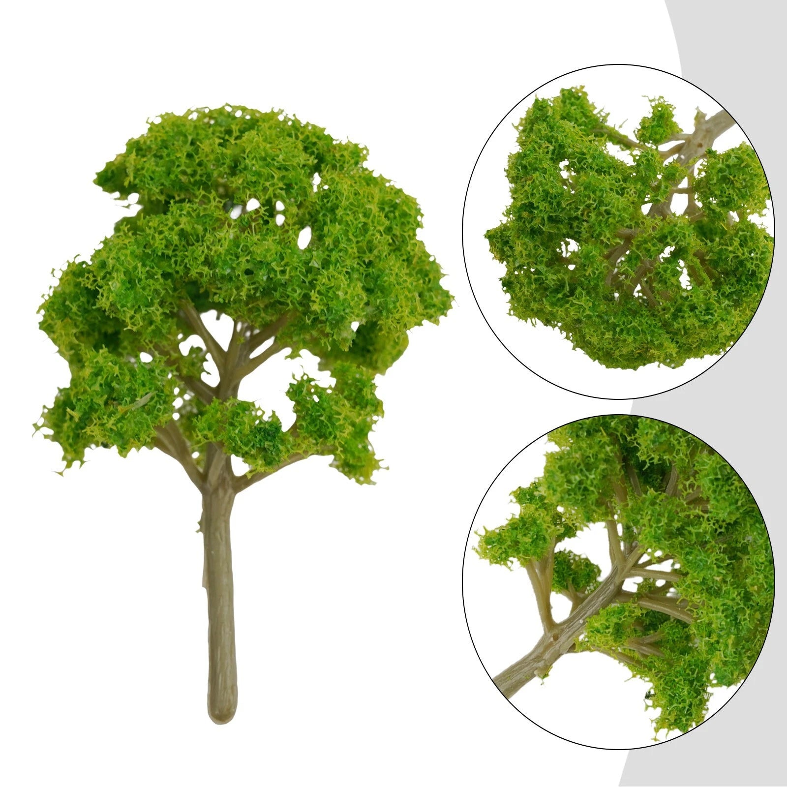 High Simulation Effect 9cm Ho Oo Scale Model Trees For Train Railroad