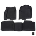 Carpet Floor Mats for GMC Sierra 1500 2WD Extended Cab 1999-2006 Black Car Mat