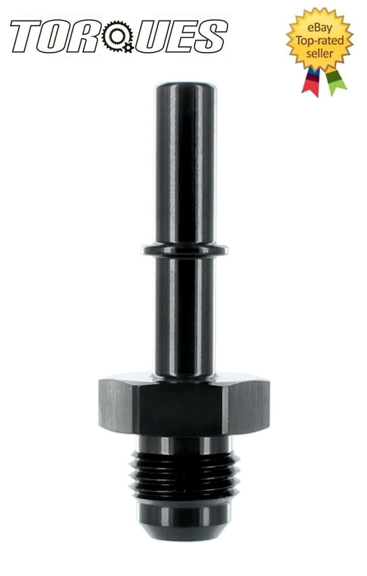 AN -6 (-6AN JIC AN-06) Quick Connect 5/16" Male Fuel Line / Rail