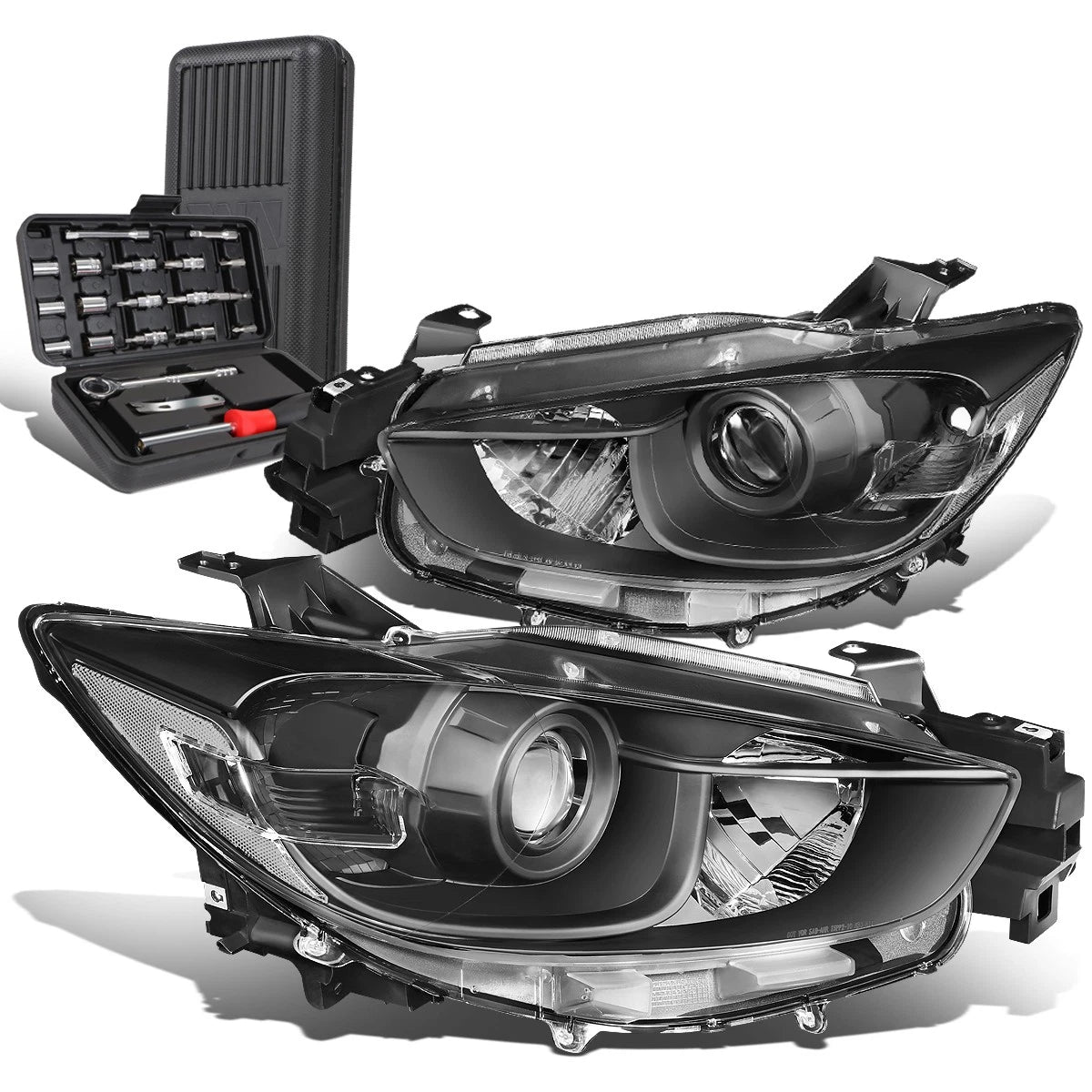 For 2013-2016 Mazda Cx-5 Pair Black/clear Signal | Built Supply Co