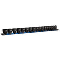 Capri Tools 3/8 In. Drive Stubby Impact Socket Set, Metric, 8 To 24