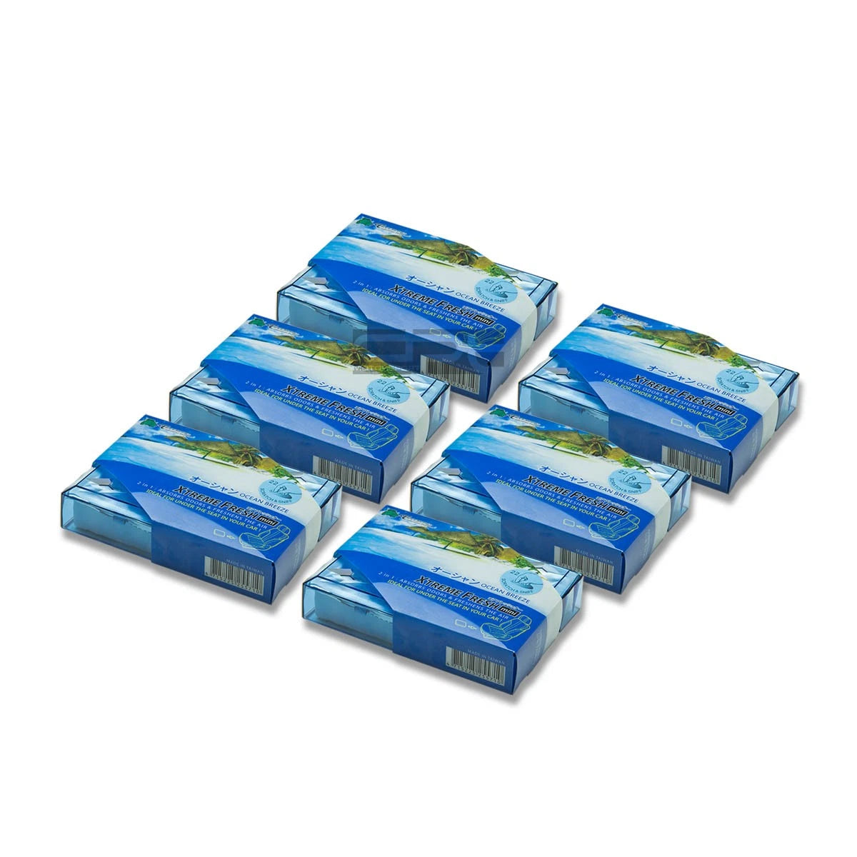 X6 Treefrog X-treme Ocean Breeze Air Freshener Auto/office/ba<wbr/>th