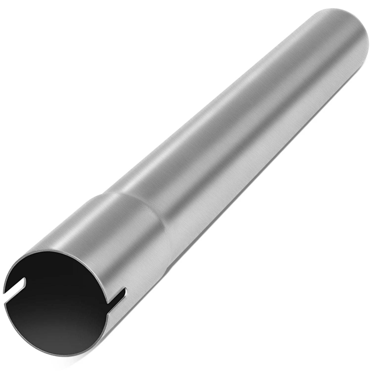 Straight 18" Long 18-gauge Wall Thickness 2" Od Stainless Steel Diy