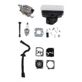 Carburetor And Air Filter For Ms210 Ms230 Ms250 Chainsaws With Gaskets