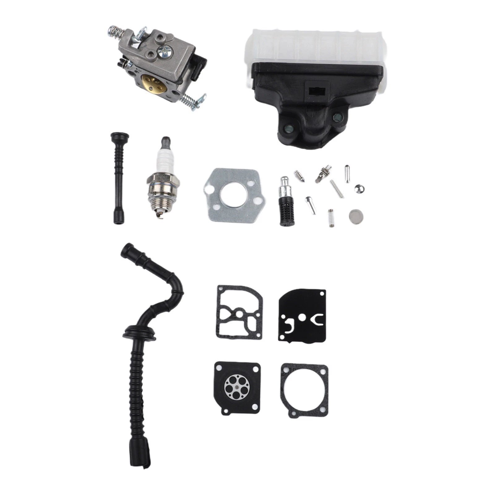 Carburetor And Air Filter For Ms210 Ms230 Ms250 Chainsaws With Gaskets