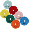 Precise 50mm Diamond Sanding Disc For Ceramic For Tile Polishing Dry