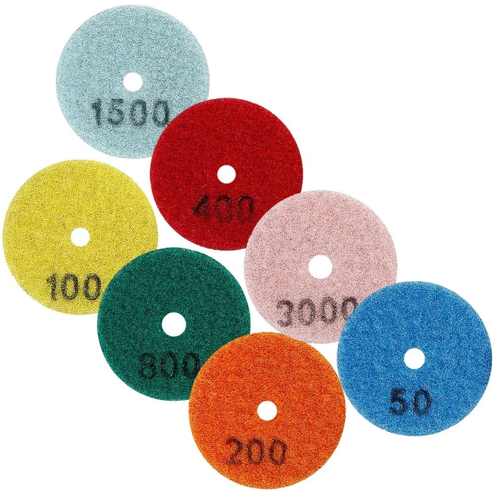 Precise 50mm Diamond Sanding Disc For Ceramic For Tile Polishing Dry