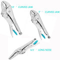 DURATECH 10" Locking Pliers with Curved Jaw by DURATECH