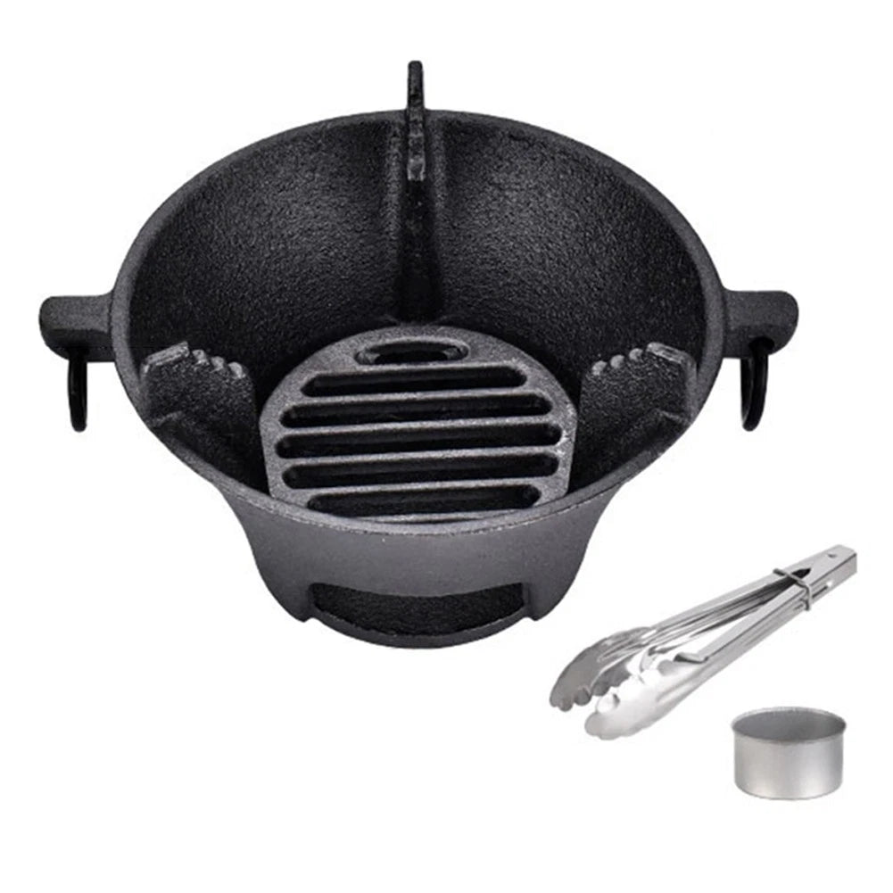 Cast Iron Charcoal Stove Korean Cooktop Japanese Grill Grill Oven