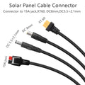 4-in-1 Solar Cable Compatible Cable Camping Activities User-friendly