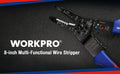 Workpro Wire Stripper Multi-Tool 8-in-1 for Crimping Cutting