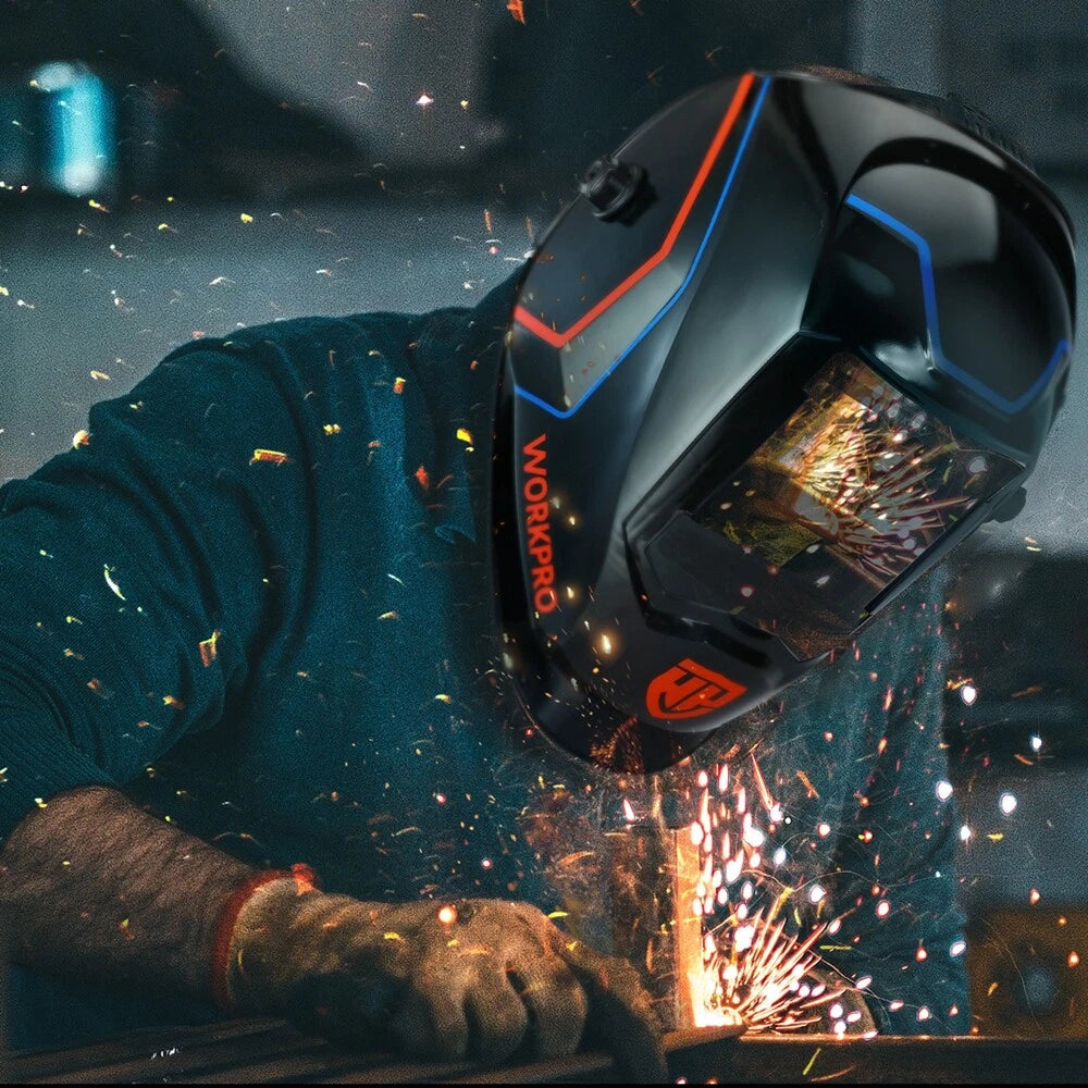 Auto Welding Helmet 4arc Sensor Welder Shield Large Viewing Welding