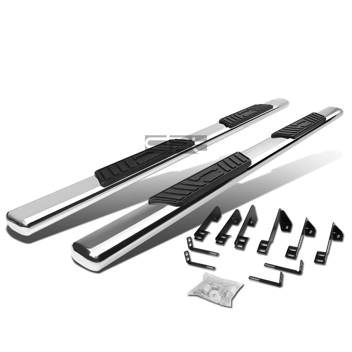Fit 01-14 Silverado Crew Cab Chrome 5"oval Side | Built Supply Co