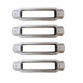 Stainless Steel T316 5/16" X 4-1/2" Turnbuckle Body ,Mil-spec,800 Lbs
