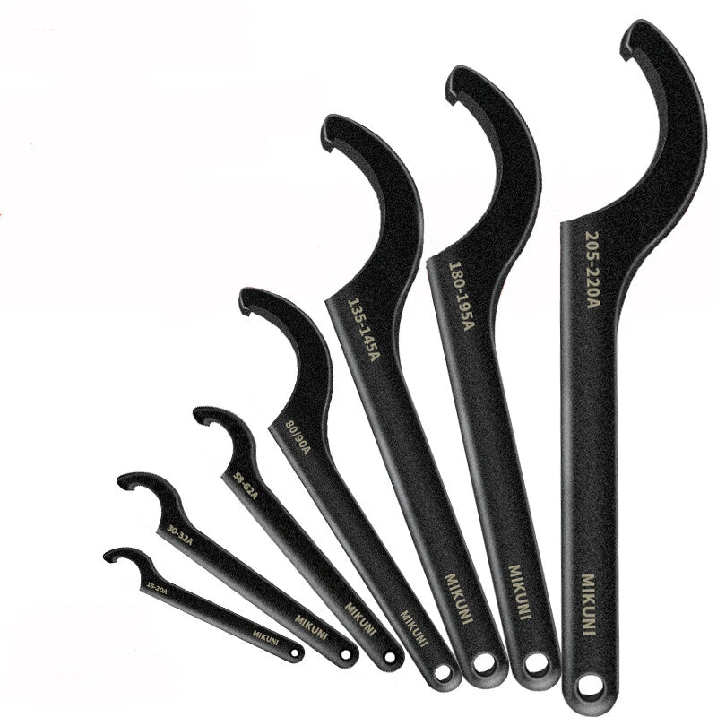 C Hook Wrench Round Nuts C Panner Motorcycle Bike Steering Spanner