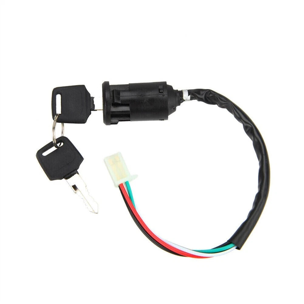 For Ignition Switch Switch Dirt Bike 1 * Key 4 Wire Copper+rubber