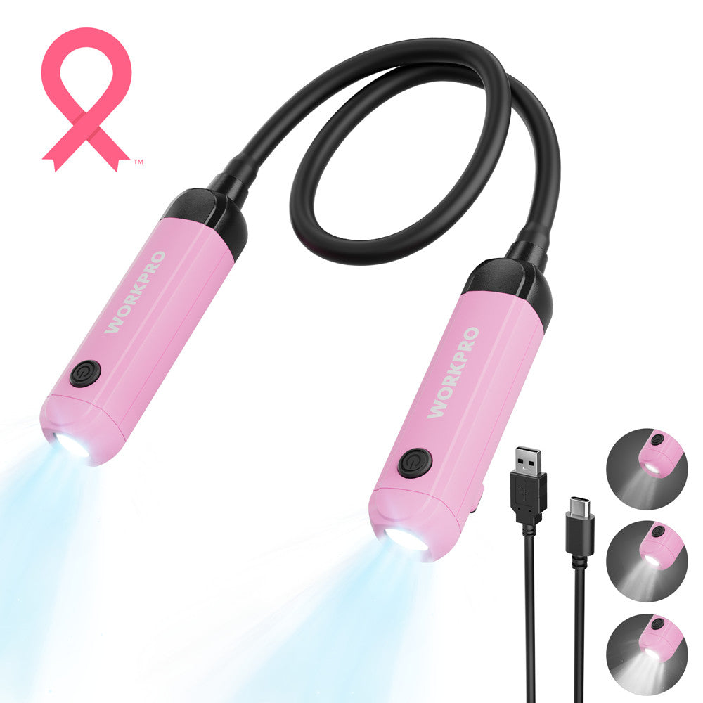 WORKPRO Rechargeable LED Neck Light by WORKPRO