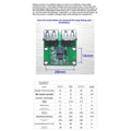 Compact 5V 3A Dual USB Step Down Module for 6V-40V Car and Solar SystemsOpens in