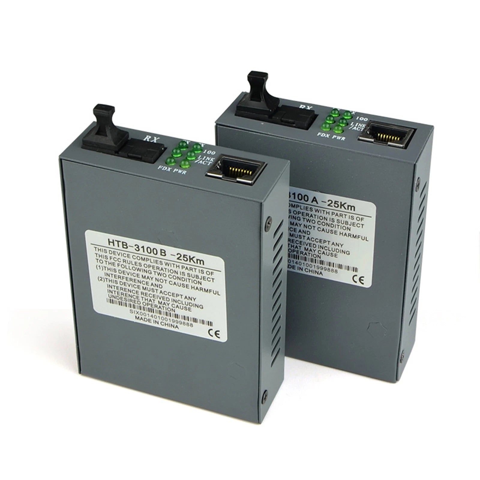 Premium 10/100mbps Ethernet To Fiber Optic Media Converter, Sc 1pair