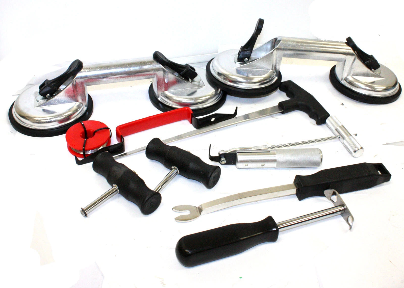 Windshield Removal Install Tool Kit Wind Glass Remover W/hand Suction