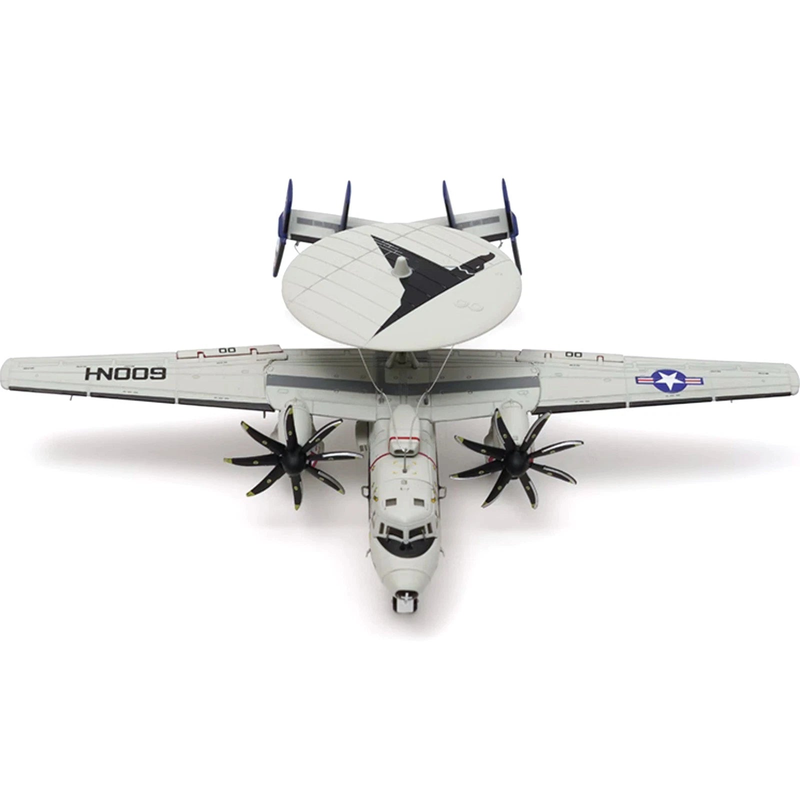1/144 Us E-2c Hawkeye Airborne Early Warning Vaw-117 Model Gift For