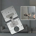10*9cm Stainless Steel Hinge Plate For Furniture Drawer Window Repair