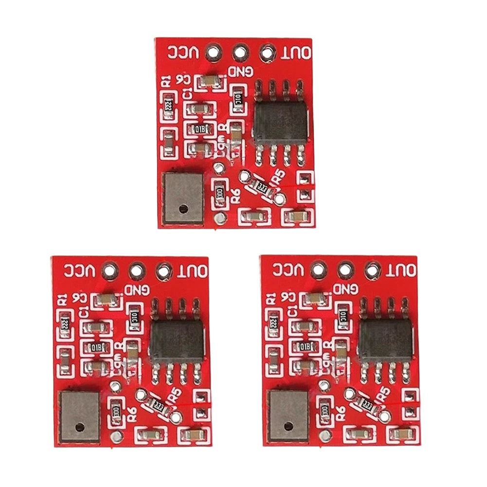 Preamp Microphone Kit Silicon Type 18mm X 15mm 3V 5V Dc Powered