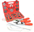 34Pc Ratchet Screwdriver Phillips Square Slotted Bits Set