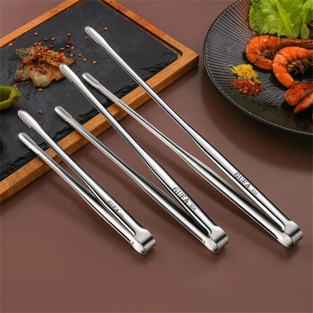 1* 304 Stainless Steel Bbq Clip Bread Clip/food Clip Steak