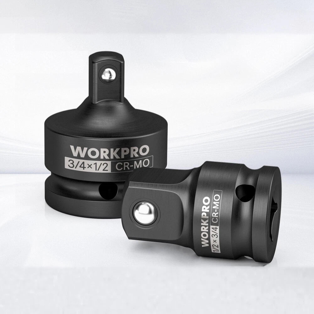 Workpro Impact Socket Adapter Reducer Set 1/2" | Built Supply Co