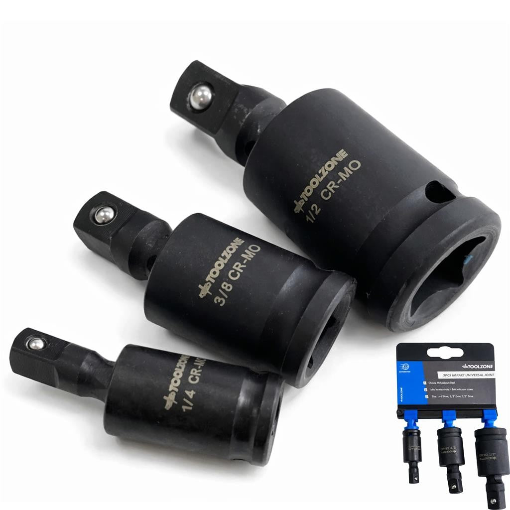Toolzone 3pc Universal Impact Joint Set