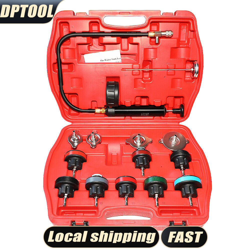 Radiator Pump Pressure Leak Tester Detector Coolant System Test Tool