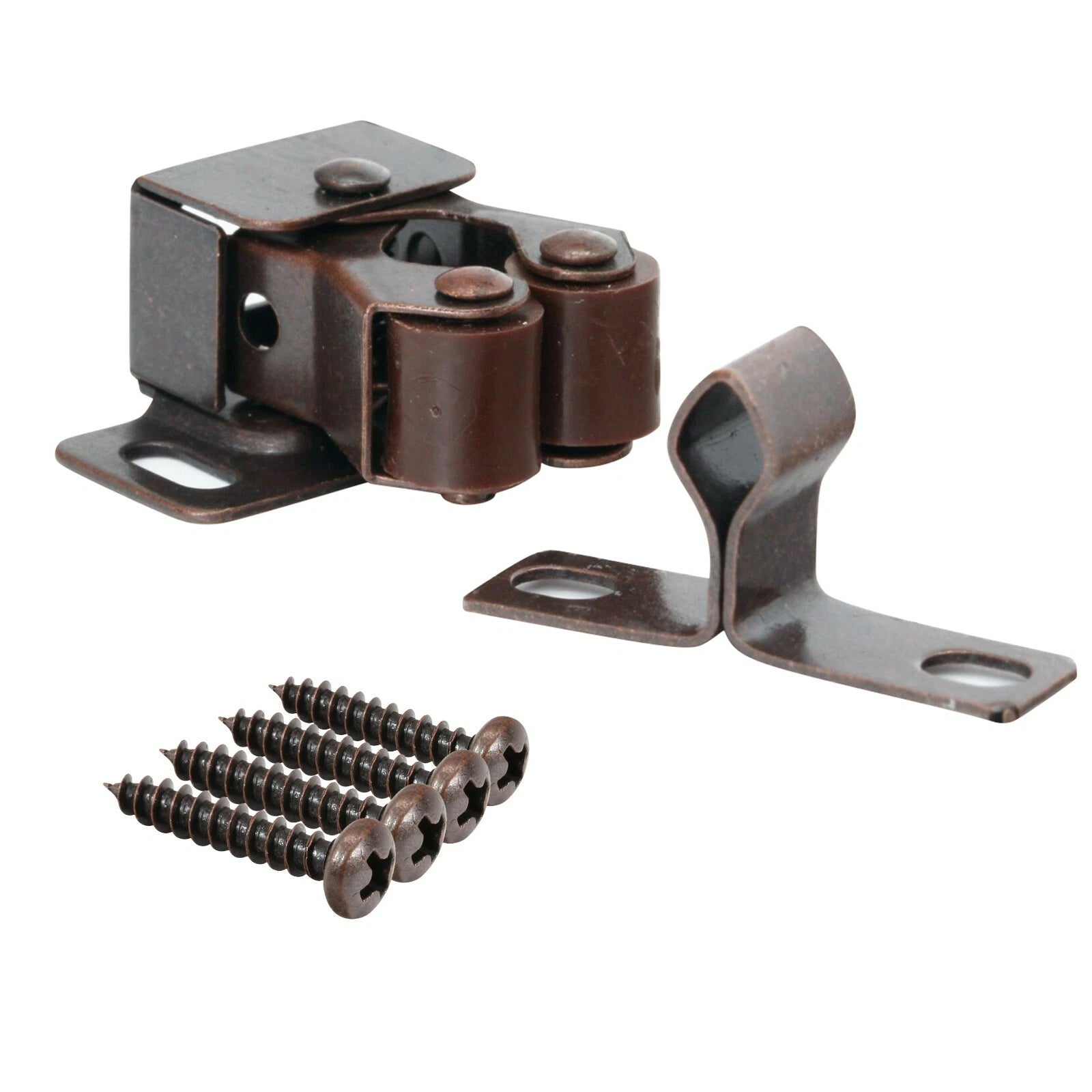 Roller Catch Brown Copper Finish Heavy Duty Latch For Cabinet Closet