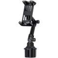 Car Cup Holder Mount With Adjustable Arm For Phones And Tablets 4 To