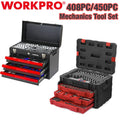 Workpro / Mechanics Tool Set Heavy Duty Case Box | Built Supply Co